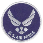 U.S. AIR FORCE W/HAP ARNOLD LOGO PATCH 3" - HATNPATCH