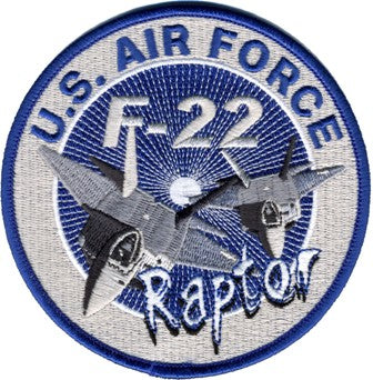 U.S. AIR FORCE F-22 RAPTOR PATCH– HATNPATCH