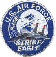 U.S. AIR FORCE F-15E STRIKE EAGLE PATCH - HATNPATCH