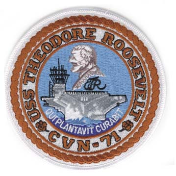 USS THEODORE ROOSEVELT (CVN-71) PATCH - HATNPATCH