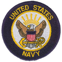 UNITED STATES NAVY LOGO/SEAL PATCH - HATNPATCH