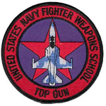 US NAVY FIGHTER WEAPONS SCHOOL TOP GUN PATCH - HATNPATCH