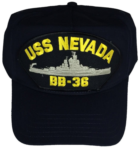USS NEVADA BB-36 HAT - HATNPATCH