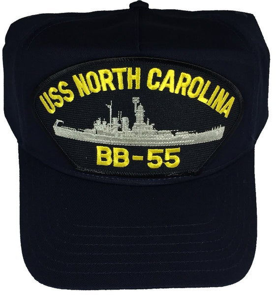 USS NORTH CAROLINA BB-55 HAT - HATNPATCH