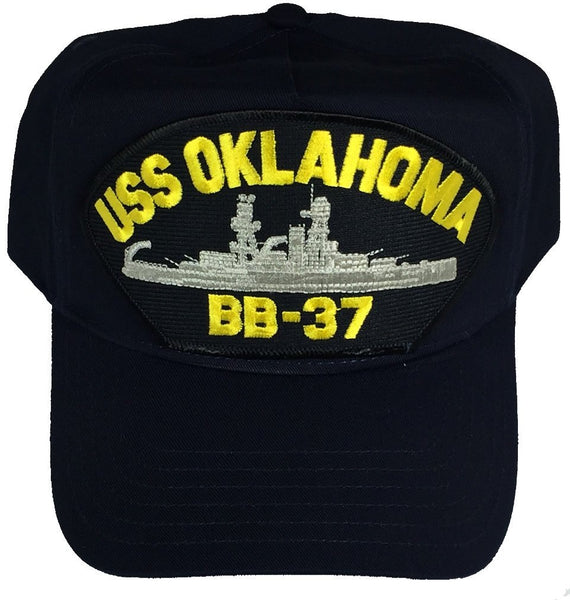 USS OKLAHOMA BB-37 HAT - HATNPATCH