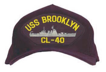 USS BROOKLYN CL-40 HAT - HATNPATCH