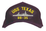 USS TEXAS BB-35 HAT - HATNPATCH