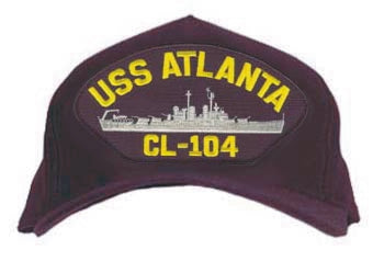 USS ATLANTA CL-104 HAT - HATNPATCH