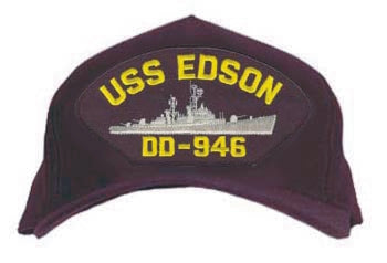 USS EDSON DD-946 HAT - HATNPATCH