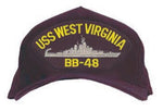 USS WEST VIRGINIA BB-48 HAT - HATNPATCH