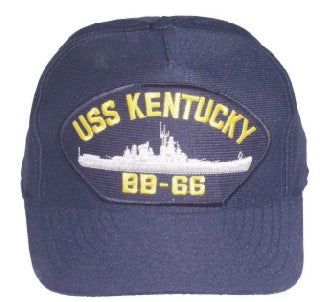 USS KENTUCKY BB-66 HAT - HATNPATCH