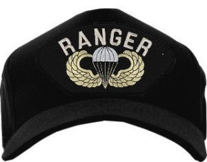 RANGER WITH JUMP WINGS HAT - HATNPATCH