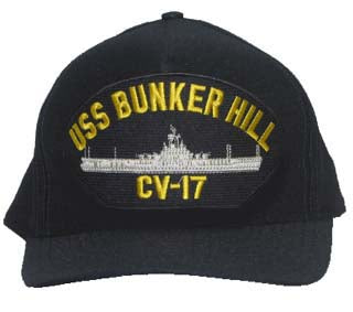 USS BUNKER HILL CV-17 HAT - HATNPATCH