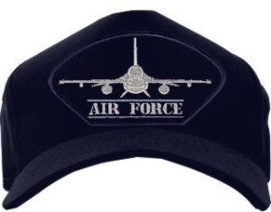 AIR FORCE W/ F-16 HAT - HATNPATCH