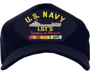 US NAVY LST (VIETNAM RIBBONS) HAT - HATNPATCH