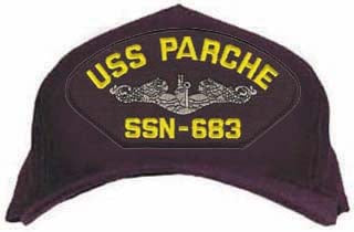 USS PARCHE SSN-683 (Silver Dolphin) HAT - HATNPATCH