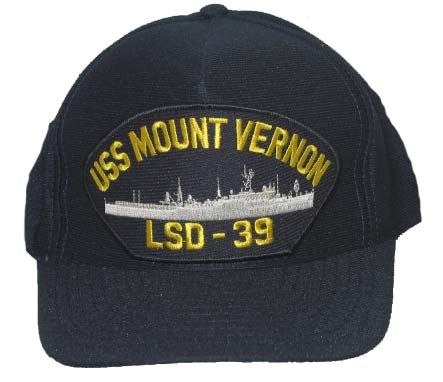 USS MOUNT VERNON LSD-39 HAT - HATNPATCH
