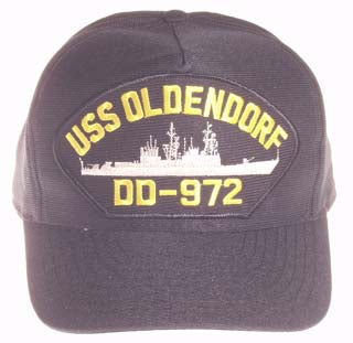 USS OLDENDORF DD-972 PATCH - HATNPATCH