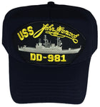 USS JOHN HANCOCK DD-981 HAT - HATNPATCH