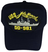 USS JOHN HANCOCK DD-981 HAT - HATNPATCH