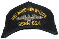 USS WOODROW WILSON SSBN-624 (Silver Dolphin) HAT - HATNPATCH