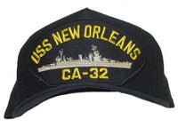 USS NEW ORLEANS CA-32 HAT - HATNPATCH