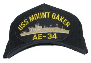 USS MOUNT BAKER AE-34 HAT - HATNPATCH