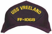 USS VREELAND FF-1068 LETTERS HAT - HATNPATCH