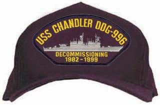 USS CHANDLER DDG-996 HAT W/DATES - HATNPATCH