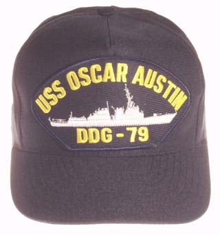 USS OSCAR AUSTIN DDG-79 HAT - HATNPATCH