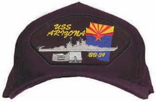 USS ARIZONA BB-39 W/STATE HAT - HATNPATCH