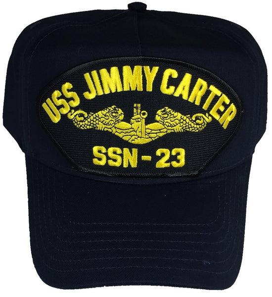 USS JIMMY CARTER SSN-23 (Gold Dolphin) HAT - HATNPATCH