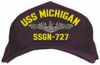 USS MICHIGAN SSGN-727 (Silver Dolphin) HAT - HATNPATCH