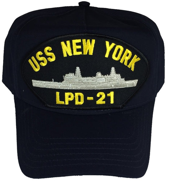 USS NEW YORK LPD-21 HAT - HATNPATCH