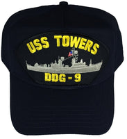 USS Towers DDG-9 HAT - HATNPATCH