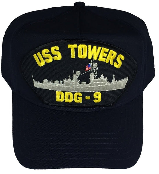 USS Towers DDG-9 HAT - HATNPATCH