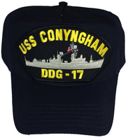 USS CONYNGHAM DDG-17 HAT - HATNPATCH
