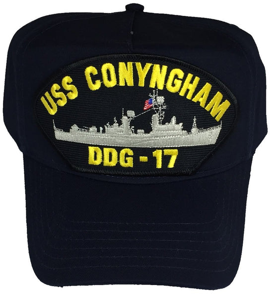 USS CONYNGHAM DDG-17 HAT - HATNPATCH