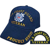 US COAST GUARD VETERAN HAT - HATNPATCH