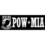 POW MIA Bumper Sticker - HATNPATCH