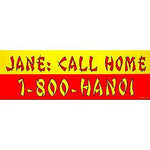 Jane Call Home Bumper Sticker - HATNPATCH
