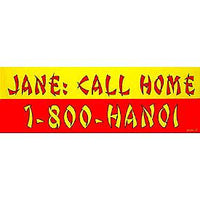 Jane Call Home Bumper Sticker - HATNPATCH