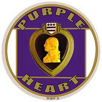 Purple Heart Decal - HATNPATCH