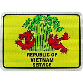 Republic of Vietnam Service Decal - HATNPATCH
