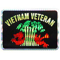 Vietnam Veteran Decal - HATNPATCH