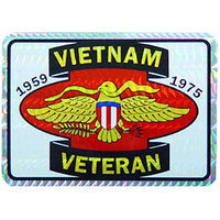 Vietnam Veteran 1959 - 1975 Decal - HATNPATCH