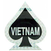 Vietnam Ace of Spades Decal - HATNPATCH