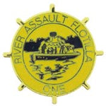 River Assult Flotilla One Vietnam Hat Pin - HATNPATCH