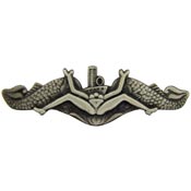 Navy Bush Wing Pin - HATNPATCH