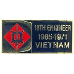 18th Engineer Brigade Vietnam Hat Pin - HATNPATCH